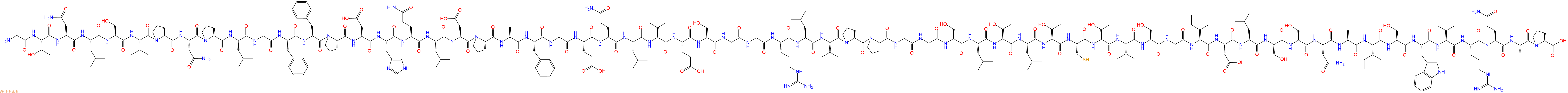 专肽生物产品Gly-Thr-Asn-Leu-Ser-Val-Pro-Asn-Pro-Leu-Gly-Phe-Ph