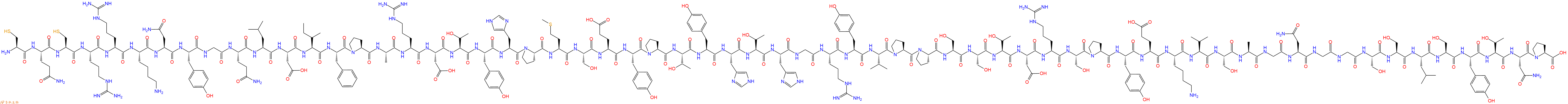 专肽生物产品Cys-Gln-Cys-Arg-Arg-Lys-Asn-Tyr-Gly-Gln-Leu-Asp-Il