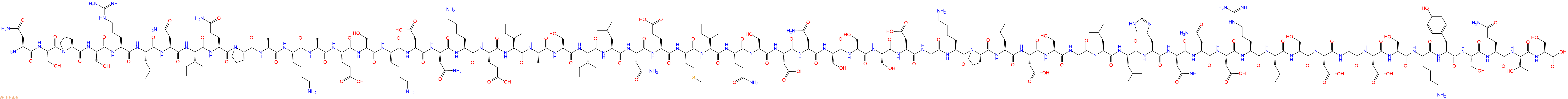 专肽生物产品Asn-Ser-Pro-Ser-Arg-Leu-Asn-Ile-Gln-Pro-Ala-Lys-Al
