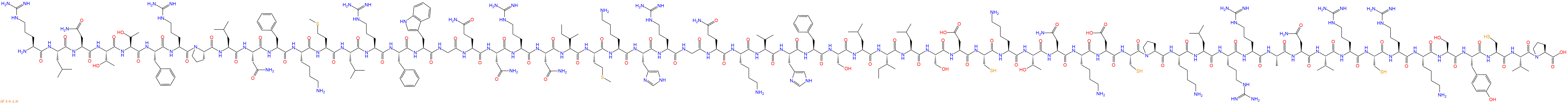 专肽生物产品Arg-Leu-Asn-Thr-Thr-Phe-Arg-Pro-Leu-Asn-Phe-Lys-Me