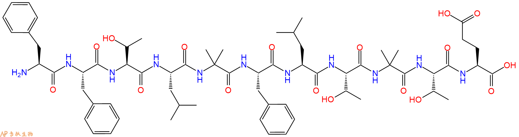 专肽生物产品十一肽FFTL-Aib-FLT-Aib-TE