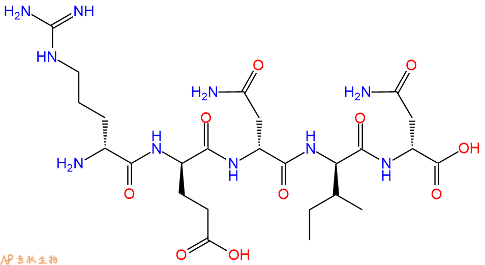 专肽生物产品五肽DArg-DGlu-DAsn-DIle-DAsn