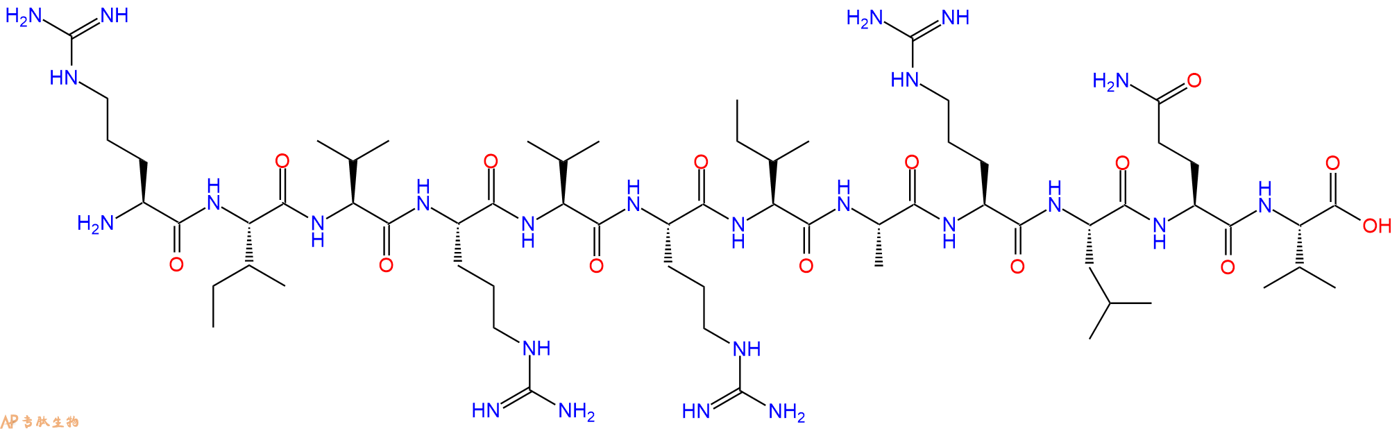 专肽生物产品十二肽RIVRVRIARLQV