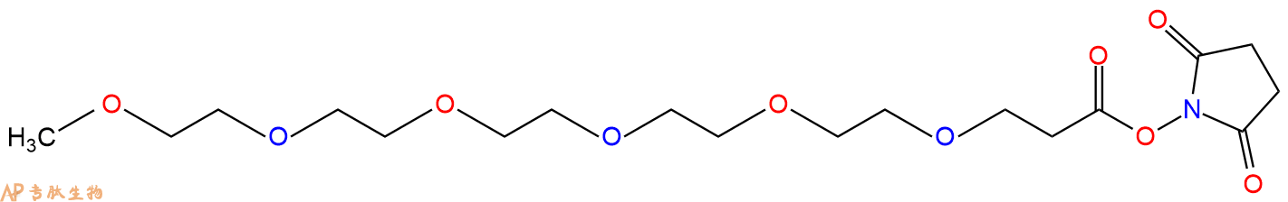 专肽生物产品mPEG6-NHS Ester874208-92-1