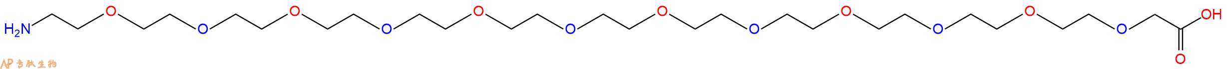 专肽生物产品Amino-PEG12-acetic acid