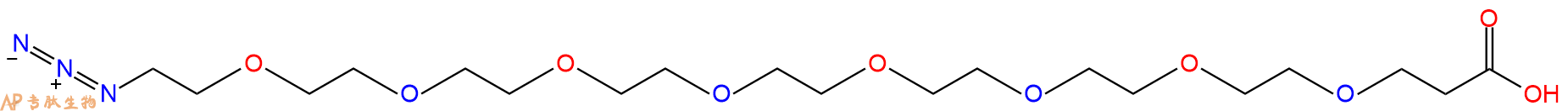 专肽生物产品Azido-PEG8-propionic acid1214319-92-2