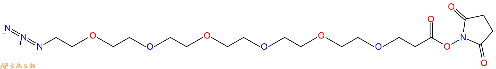 专肽生物产品Azido-PEG6-NHS Ester2055014-64-5