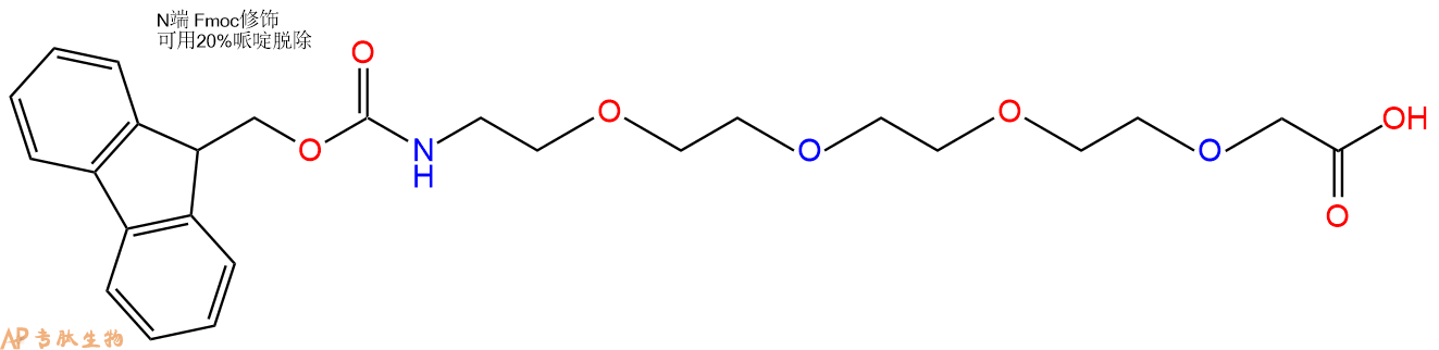 专肽生物产品Fmoc-PEG4-acetic acid437655-95-3