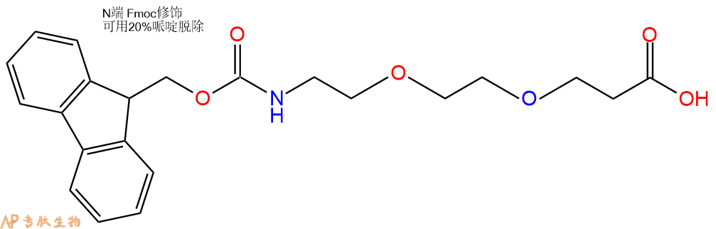 专肽生物产品Fmoc-PEG2-propionic acid872679-70-4