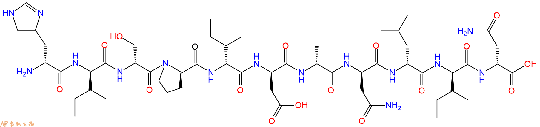 专肽生物产品全D型肽hispidanli