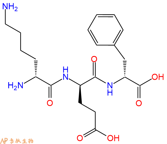 专肽生物产品三肽DLys-DGlu-DPhe