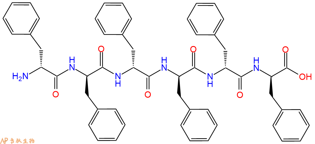 专肽生物产品六肽DPhe-DPhe-DPhe-DPhe-DPhe-DPhe