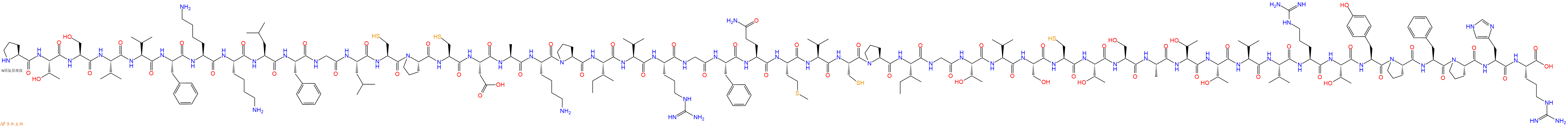 专肽生物产品Pro-Thr-Ser-Val-Val-Phe-Lys-Lys-Leu-Phe-Gly-Le