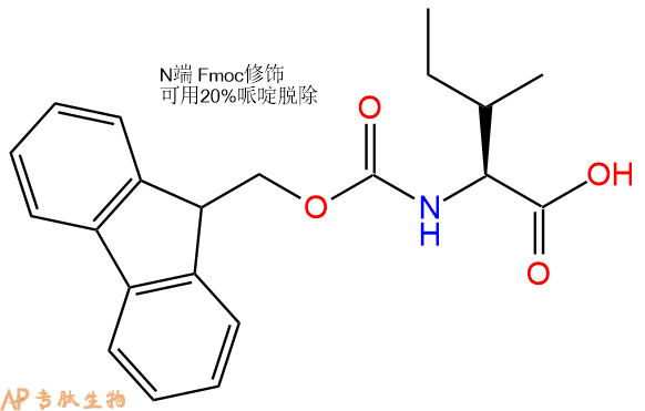 多肽生物产品Fmoc-L-异亮氨酸/Fmoc-Ile-OH71989-23-6