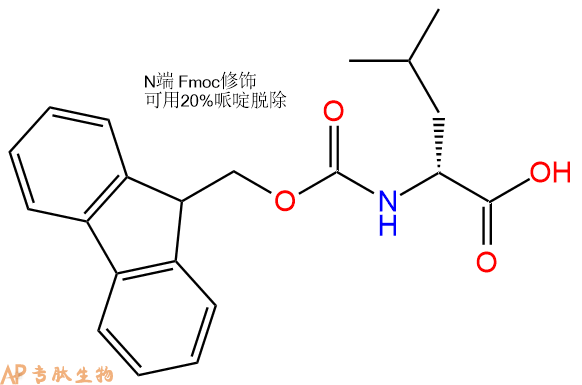 多肽生物产品Fmoc-D-亮氨酸/Fmoc-D-Leu-COOH114360-54-2