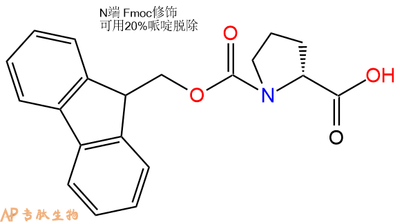 多肽生物产品Fmoc-D-脯氨酸/Fmoc-D-Pro-OH101555-62-8
