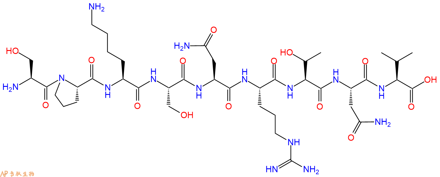 专肽生物产品九肽SPKSNRTNV