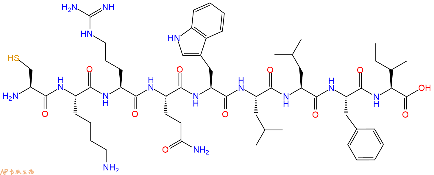 专肽生物产品九肽CKRQWLLFI