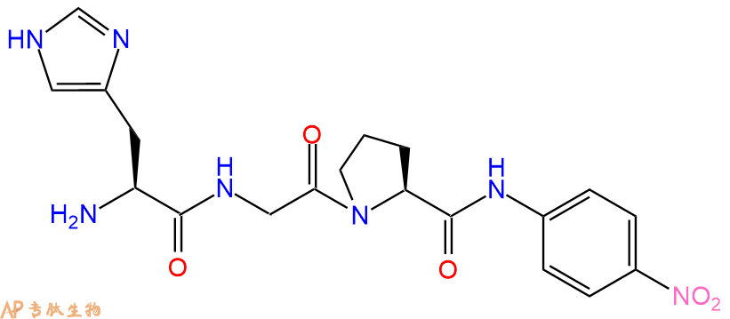 专肽生物产品三肽His-Gly-Pro-对硝基苯胺