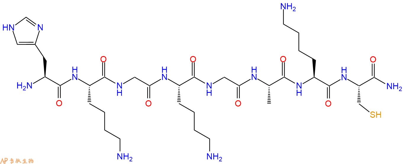 专肽生物产品八肽HKGKGAKC-NH2