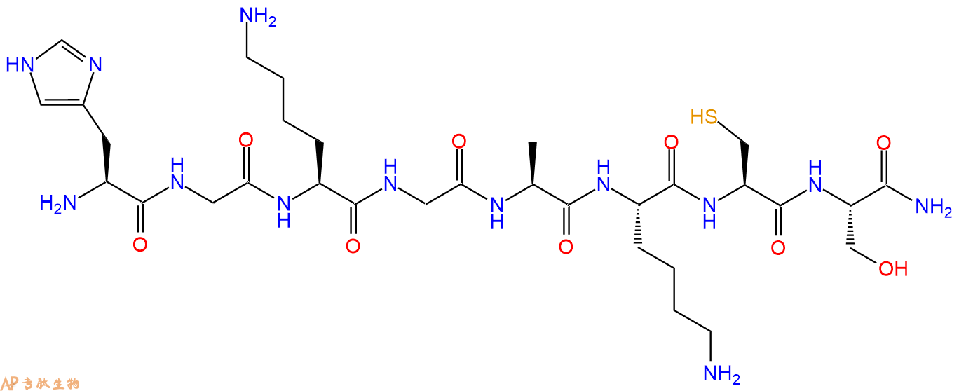 专肽生物产品八肽HGKGAKCS-NH2