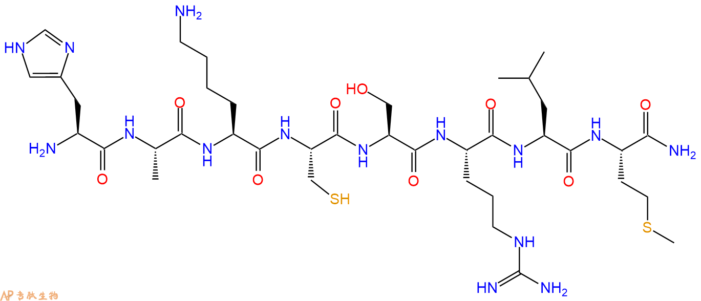 专肽生物产品八肽HAKCSRLM-NH2