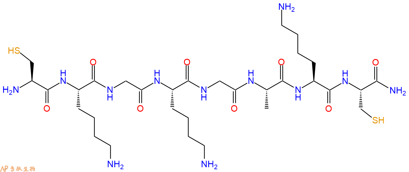 专肽生物产品八肽CKGKGAKC-NH2