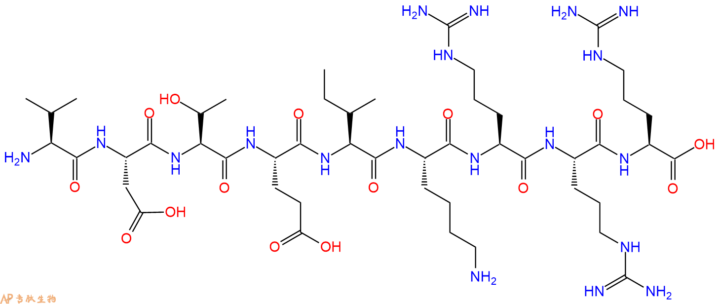 专肽生物产品九肽VDTEIKRRR