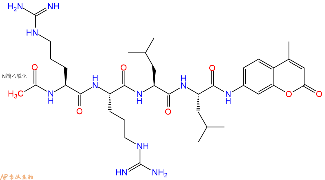专肽生物产品Ac-Arg-Arg-Leu-Leu-AMC