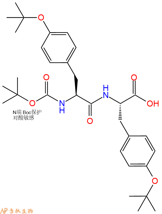 专肽生物产品Boc-Tyr(tBu)-Tyr(tBu)