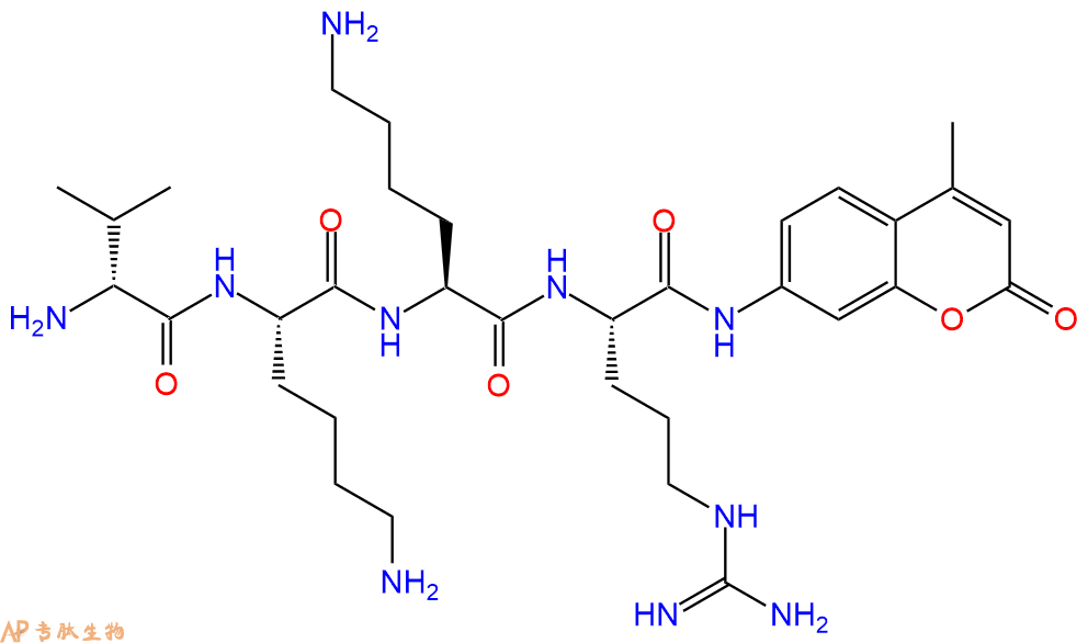 专肽生物产品D-Val-Lys-Lys-Arg-AMC