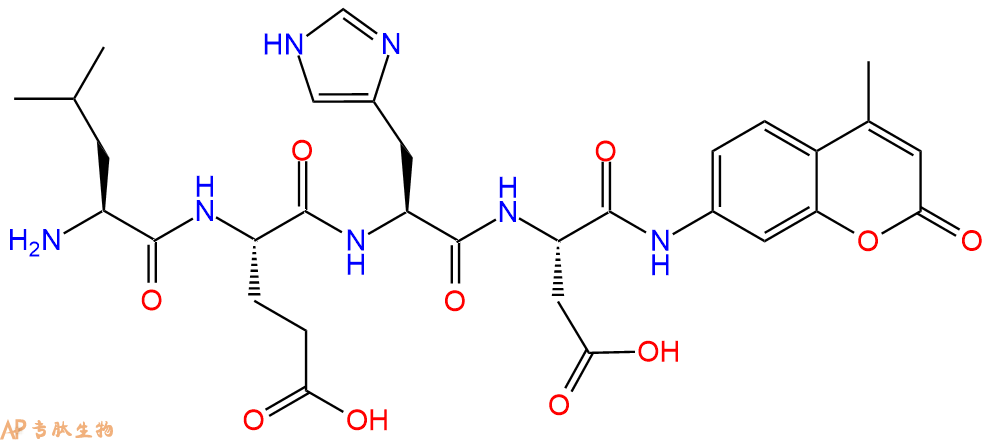 专肽生物产品Leu-Glu-His-Asp-AMC