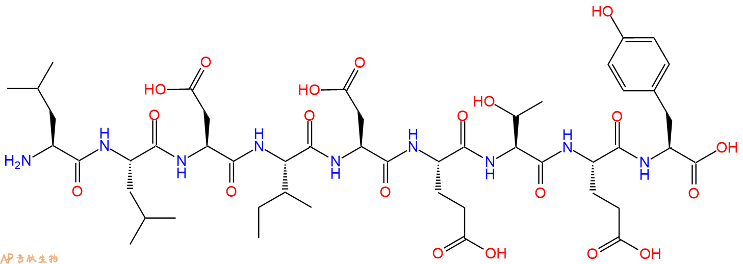 专肽生物产品LEU-Leu-Asp-Ile-Asp-Glu-Thr-Glu-Tyr