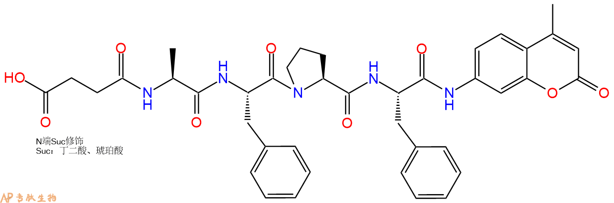 专肽生物产品SUC-Ala-Phe-Pro-Phe-AMC