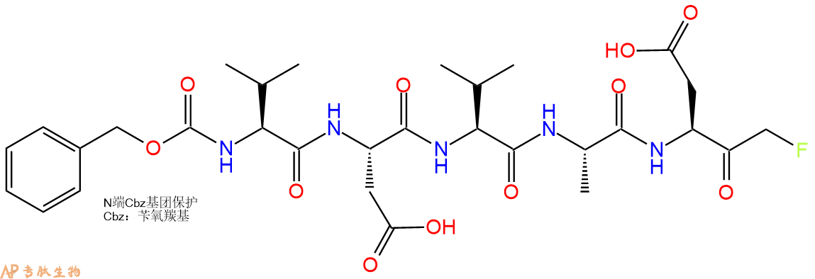 专肽生物产品Z-Val-Asp-Val-Ala-Asp-FMK