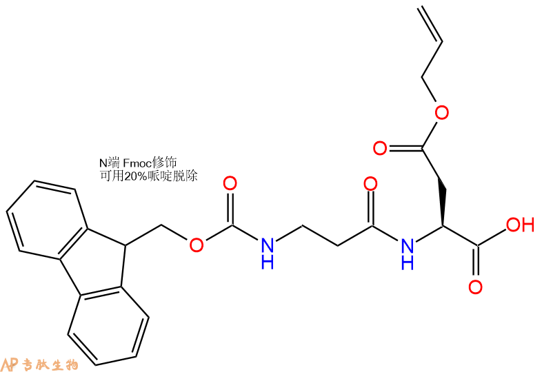 专肽生物产品Fmoc-βAla-Asp(OAll)
