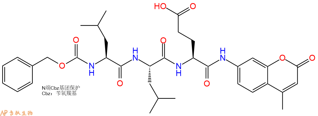 专肽生物产品Z-Leu-Leu-Glu-MCA348086-66-8