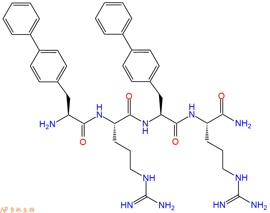 专肽生物产品抗菌四肽BRBR-NH2、the linear antimicrobial tetrapeptide