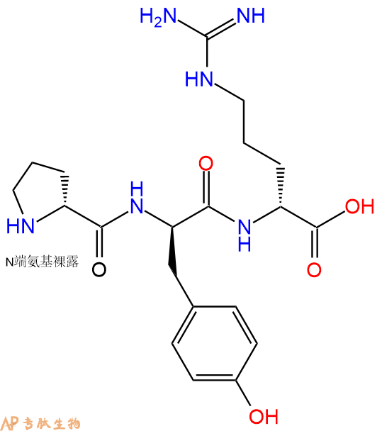 专肽生物产品H2N-DPro-DTyr-DArg-COOH