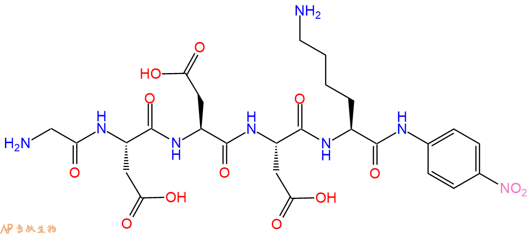 专肽生物产品GLY-Asp-Asp-Asp-Lys-pNA