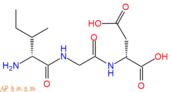 专肽生物产品H2N-DIle-Gly-DAsp-COOH
