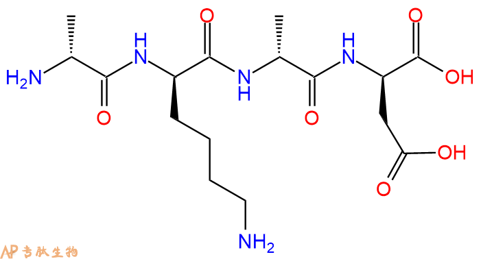 专肽生物产品H2N-DAla-DLys-DAla-DAsp-COOH