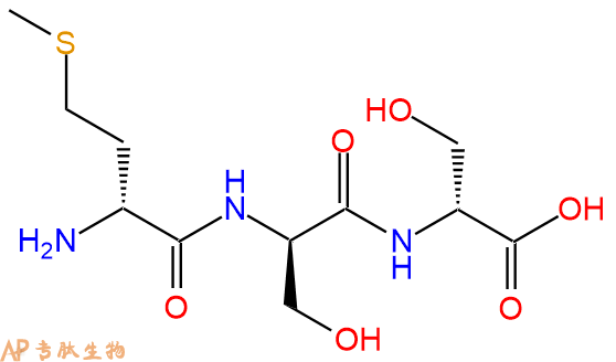 专肽生物产品H2N-DMet-DSer-DSer-COOH