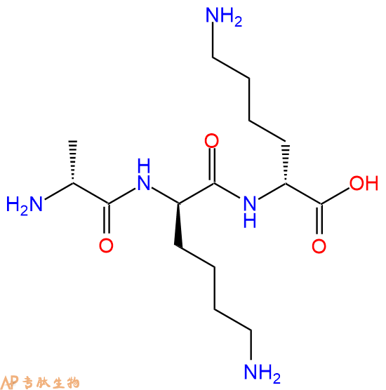 专肽生物产品H2N-DAla-DLys-DLys-COOH