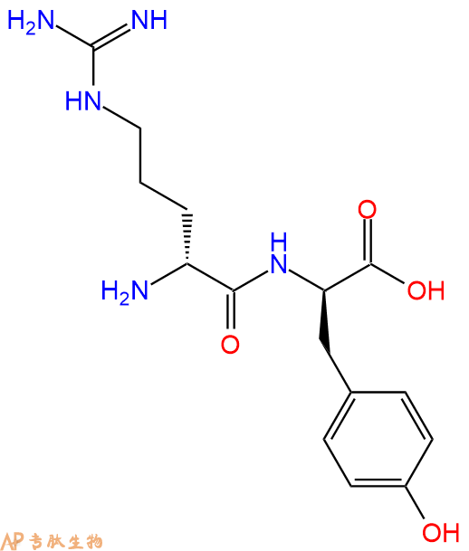 专肽生物产品H2N-DArg-DTyr-COOH
