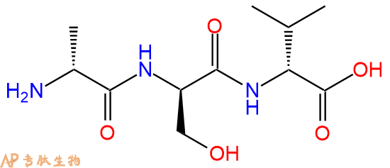 专肽生物产品H2N-DAla-DSer-DVal-COOH