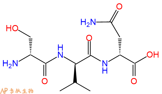 专肽生物产品H2N-DSer-DVal-DAsn-COOH