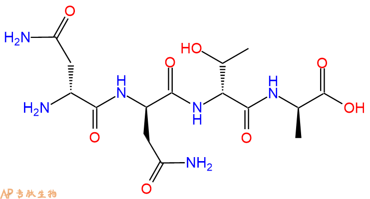 专肽生物产品H2N-DAsn-DAsn-DThr-DAla-COOH