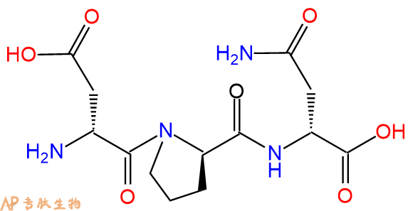 专肽生物产品H2N-DAsp-DPro-DAsn-COOH