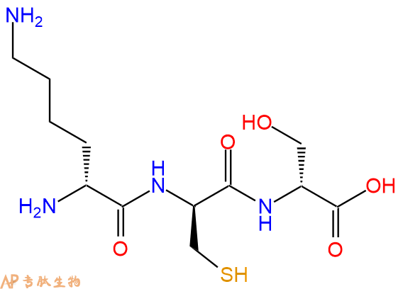 专肽生物产品H2N-DLys-DCys-DSer-COOH